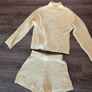 Revolve matching crochet matching set